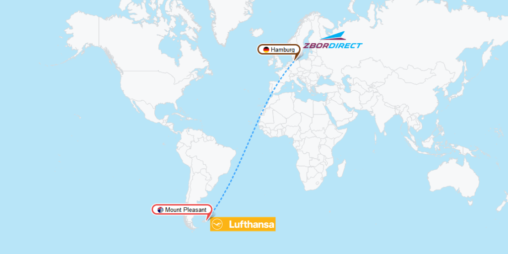 Lufthansa a zburat pe cea mai lunga ruta directa din istoria companiei